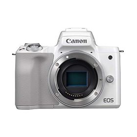 Canon ミラーレス一眼カメラ EOS Kiss M ボディー ホワイト EOSKISSMWH-BODY