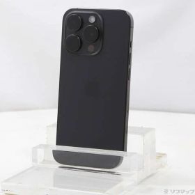 〔中古品〕 iPhone15 Pro 512GB ブラックチタニウム MTUH3J／A SIMフリー【371】