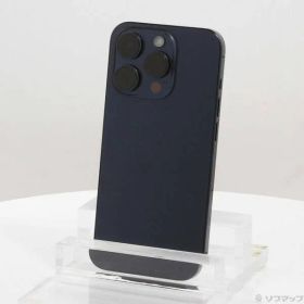 〔中古品〕 iPhone15 Pro 512GB ブルーチタニウム MTUL3J／A SIMフリー【349】