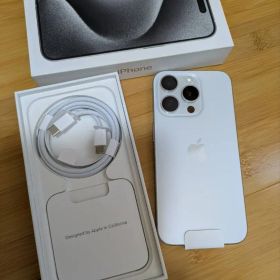 iPhone 15 Pro 128GB ホワイトチタニウム