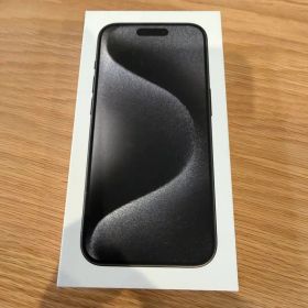 美品！Apple iPhone 15 Pro ブラックチタニウム 128GB