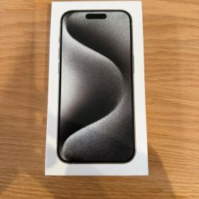 美品！Apple iPhone 15 Pro 128GB ホワイトチタニウム