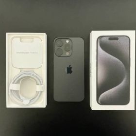 Apple iPhone 15 Pro スペースブラック 本体