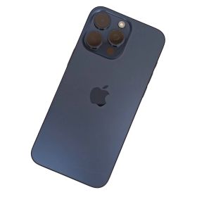 Apple iPhone15proMax 256GB SIMフリー バッテリー92％ 本体のみ A3105 NU6T3J/A ブルーチタニウム【中古】JA-25983