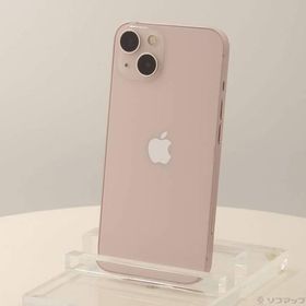 〔中古〕Apple(アップル) iPhone13 128GB ピンク NLNE3J／A SIMフリー〔344-ud〕