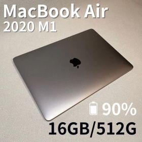 【美品】MacBook Air M1 2020｜16GB/512GB｜90％✨