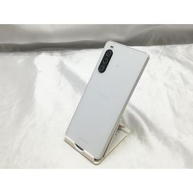 【中古】SONY SoftBank 【SIMフリー】 Xperia 10 V ホワイト 6GB 128GB A302SO【ECセンター】保証期間１ヶ月【ランクB】