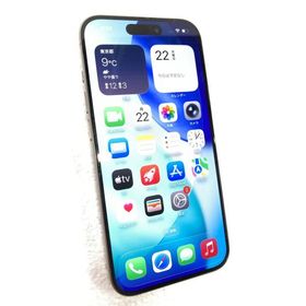 中古 Apple iPhone15 Pro 128GB ナチュラルチタニウム MTU93J／A SIMフリー ※難あり