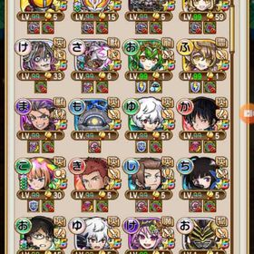 コトダマン引退アカウント コラボキャラ多数