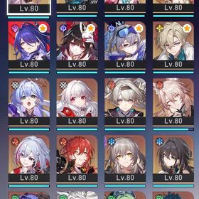 崩壊スターレイル引退アカウント 黄泉完凸 他星5凸あり 値下げ可能