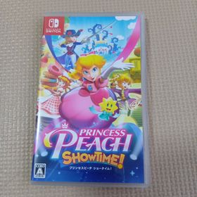 ニンテンドウ(任天堂)のプリンセスピーチ Showtime！(家庭用ゲームソフト)