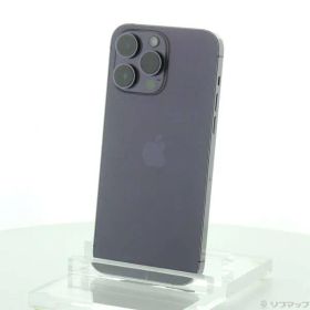 〔中古品〕 iPhone14 Pro Max 128GB ディープパープル MQ993J／A SIMフリー【377】