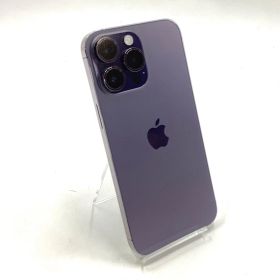 iPhone 14 Pro Max 256GB ディープパープル SIMフリー 白ロム 動作確認済 76%【全額返金保証】【最速発送】