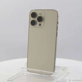 〔中古品〕 iPhone14 Pro Max 1TB ゴールド MQ9M3J／A SIMフリー【262】