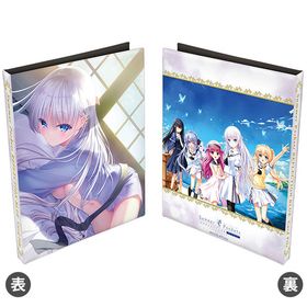 合皮製カードファイル Summer Pockets REFLECTION BLUE「鳴瀬しろは」