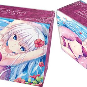 合皮製デッキケースW Summer Pockets REFLECTION BLUE「鳴瀬しろは」Ver.3