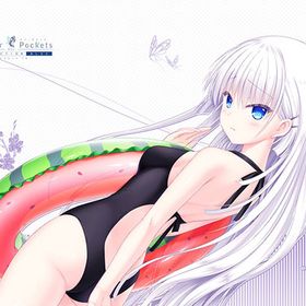 Summer Pockets REFLECTION BLUE まくらカバー(鳴瀬しろは/水着)