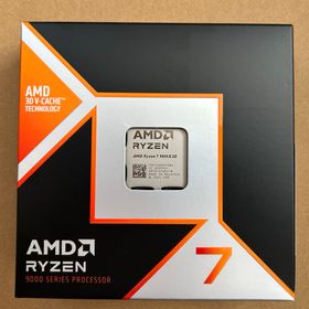 エーエムディー(AMD)の【新品未使用】AMD Ryzen 7 9800X3D 国内正規品 未開封(PCパーツ)