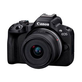 「訳あり品-外装箱傷あり」新品 デジタル一眼カメラ EOS R50 RF-S18-45 IS STM レンズキット [ブラック]