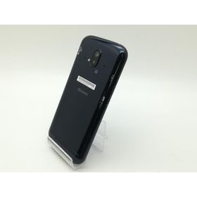【中古】Fujitsu docomo 【SIMフリー】 らくらくスマートフォン ネイビー 4GB 64GB F-52B【新橋】保証期間１ヶ月【ランクB】