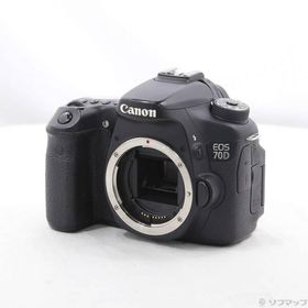 〔中古〕Canon(キヤノン) EOS 70D W (2020万画素／SDXC)〔196-ud〕