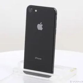 〔中古品〕 iPhone8 64GB スペースグレイ MQ782J／A SoftBank【247】