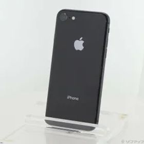 〔中古品〕 iPhone8 64GB スペースグレイ MQ782J／A SIMフリー【349】
