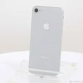 〔中古品〕 iPhone8 64GB シルバー MQ792J／A SIMフリー【344】