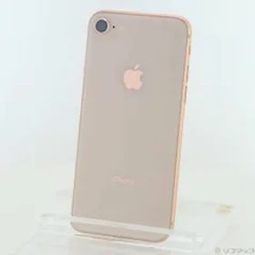 〔中古品〕 iPhone8 64GB ゴールド MQ7A2J／A SIMフリー【258】