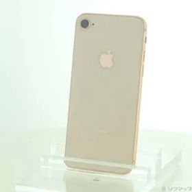 〔中古品〕 iPhone8 64GB ゴールド MQ7A2J／A SIMフリー【269】