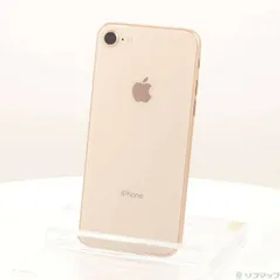 〔中古品〕 iPhone8 64GB ゴールド MQ7A2J／A SIMフリー【348】