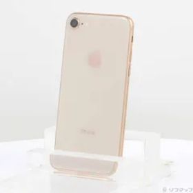 〔中古品〕 iPhone8 64GB ゴールド MQ7A2J／A SIMフリー【262】