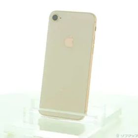 〔中古品〕 iPhone8 64GB ゴールド MQ7A2J／A SIMフリー【305】