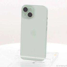 〔中古品〕 iPhone15 128GB グリーン MTMM3J／A SIMフリー【352】