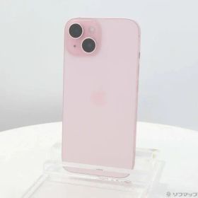 〔中古品〕 iPhone15 128GB ピンク MTMJ3J／A SIMフリー【352】