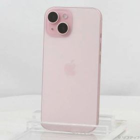 〔中古品〕 iPhone15 128GB ピンク MTMJ3J／A SIMフリー【258】
