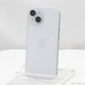 〔中古品〕 iPhone15 128GB ブルー MTML3J／A SIMフリー【344】