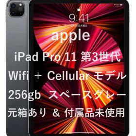 iPad Pro 11 第3世代 256GB Wi-Fi + Cellular