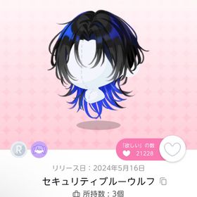 セキュリティブルーウルフ 2点 | ポケコロツイン(ポケツイ)のアカウントデータ、RMTの販売・買取一覧