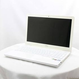 〔中古〕格安安心パソコン LIFEBOOK AH50／B3 FMVA50B3W2 プレミアムホワイト 〔Windows 10〕〔349-ud〕