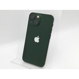 【中古】【赤ロム保証あり】Apple au 【SIMフリー】 iPhone 13 mini 256GB グリーン MNFD3J/A【中野】保証期間１ヶ月【ランクC】