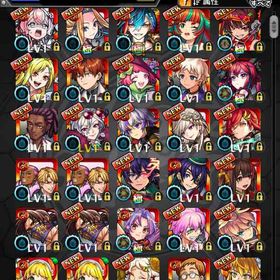 オーブ9500↑エリス エル2 ニャアン ニケ 三途α 遊戯＆闇遊戯 ヤバ女 ルシファー3 他 | モンストのアカウントデータ、RMTの販売・買取一覧