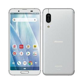 AQUOS sense3 SH-02M[64GB] docomo シルバーホワイト【安心保 …