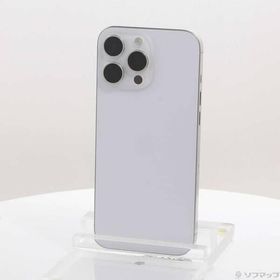 〔中古〕Apple(アップル) iPhone16 Pro Max 256GB ホワイトチタニウム MYWH3J／A SIMフリー〔349-ud〕