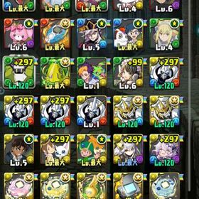 引退 インペリアルドラモン×3 オメガモン×6 デジモンコラボ多数 | パズドラ(パズル＆ドラゴンズ)のアカウントデータ、RMTの販売・買取一覧