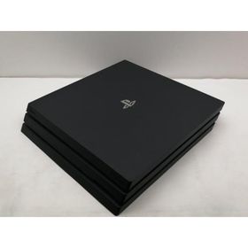 【中古】SONY PlayStation4 Pro ジェット・ブラック 1TB CUH-7100BB01【仙台イービーンズ】保証期間１ヶ月【ランクB】