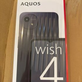 【未開封】 AQUOS wish4 SH-M27 ブラック SIMフリー