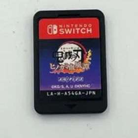■【Switch】鬼滅の刃 ヒノカミ血風譚 ソフトのみ 動作確認済 ニンテンドースイッチ