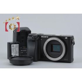 【中古】SONY ソニー α6000 ILCE-6000 ブラック ミラーレス一眼カメラ