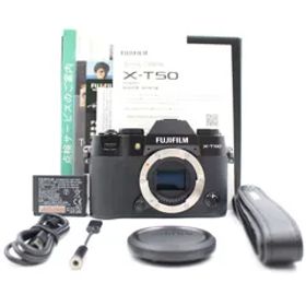 ■シャッター数7792枚！極上品■ FUJIFILM X-T50 ボディ ブラック ミラーレス一眼カメラ 富士フィルム